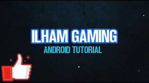 Cara Membuat intro No panzoid,simple gampang