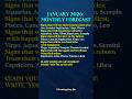 JANUARY 2026:  THE MONTHLY FORECASTS #zodiac​ #zodiacsigns​ #astrology​ #horoscope​ #tarot​