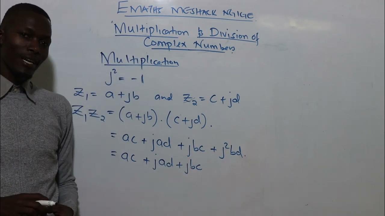 Multiplication of complex numbers youtube