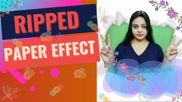 Ripped Paper Effect | How To Make Torn Paper Effect In Canva (Tutorial for Beginners)