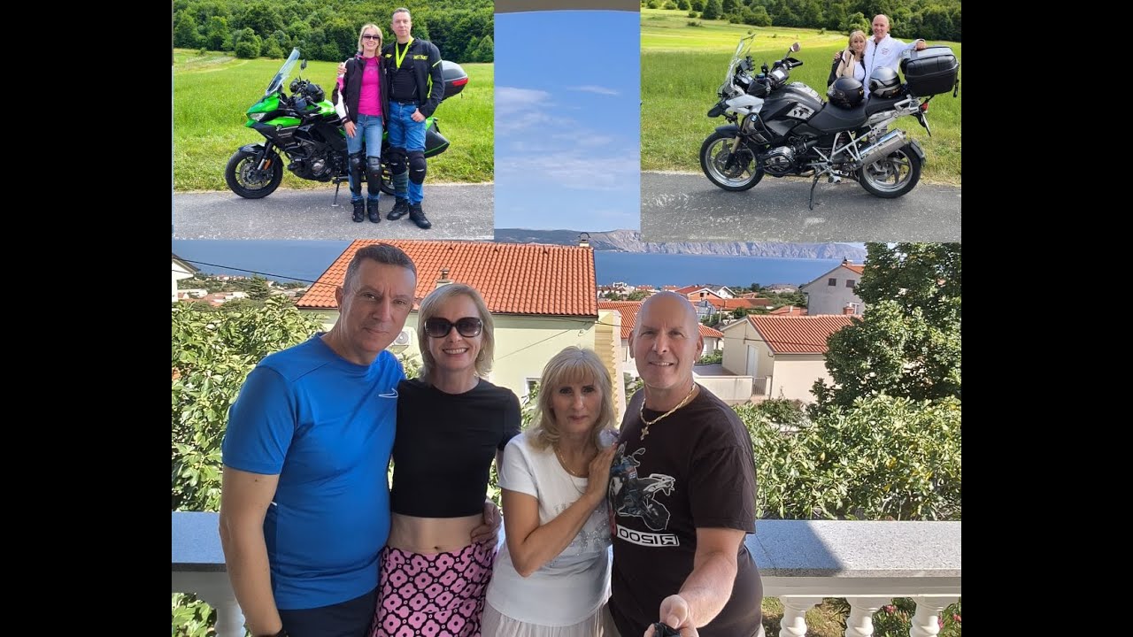 2 motor, 4 barát, 4 nap szabadság | Horvát tengerpart, hegyek, Motovun, Senj