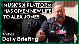 Conspiracy Theorist Alex Jones Has Soared On Musk's X Platform