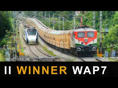 Visakha WAP7 Mysore Bangalore Malgudi Express #train #trainvideos #railgadi #traingadi #locopilot