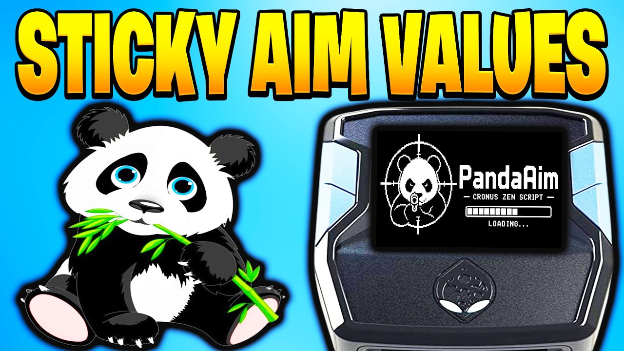 UPDATED Cronus Zen Script Pandaaim v8 Sticky Aim Assist Values (PS5 + Xbox + PC)