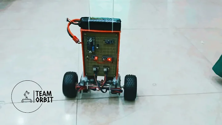 TEAM ORBIT Self-Balancing Robot - The Future of Mobility and Automation