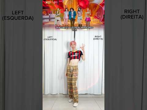 Lesserafim Spaghetti Dance Tutorial MIRRORED 0 7x Slow Kpoptutorial Jhope Shorts Viral 