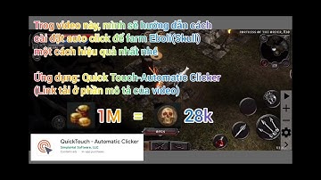 AnimA ARPG - Hướng dẫn cài đặt Auto Click để cày Eboli(Skull)