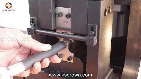 Servo Motor Driven Cable Lugs Crimping Machine WL-SF30T