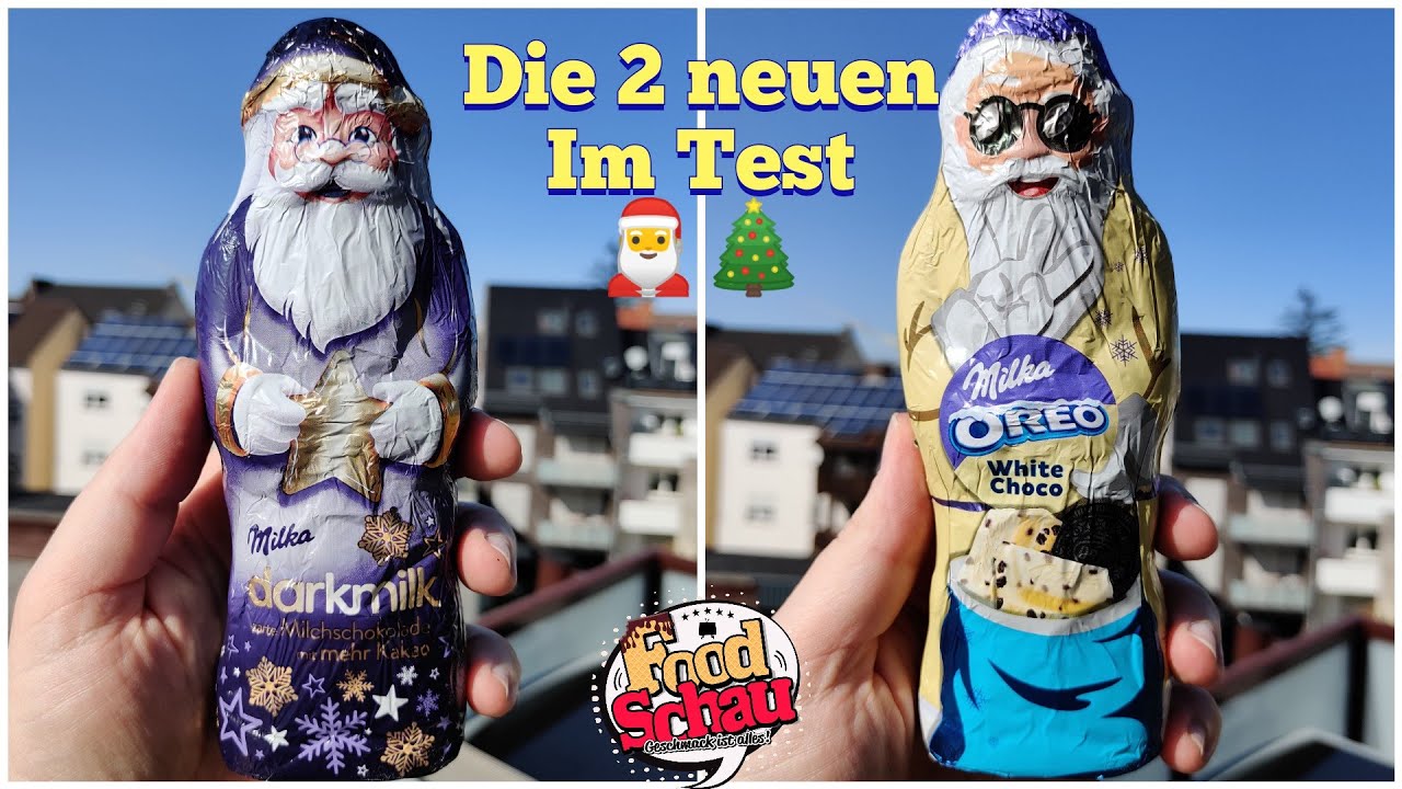 Milka Oreo White Choco Darkmilk Weihnachtsmann YouTube