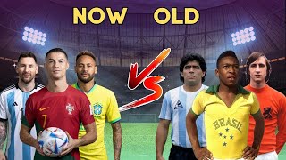 Ronaldo Neymar Messi  🆚 Cruyff Pele Maradona 😮🔥 Extreme Trio Comparison