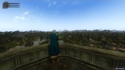 Morrowind Remastered in 2021: Openmw 0.48.0 150 Mod Rebirth Modlist 12 Cell Draw Distance