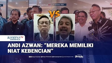 Panas! Roy Suryo vs Andi Azwan Soal Perkara Dugaan Ijazah Palsu Jokowi