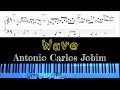 Wave By Antonio Carlos Jobim Jazz Piano Arrangement With Sheet Music By Jacob Koller mp3