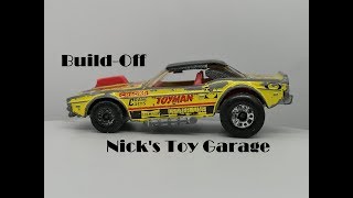 マッチボックス 1975 ダッジ チャレンジャー - 「ビルドオフ」ドラッグカーカスタム