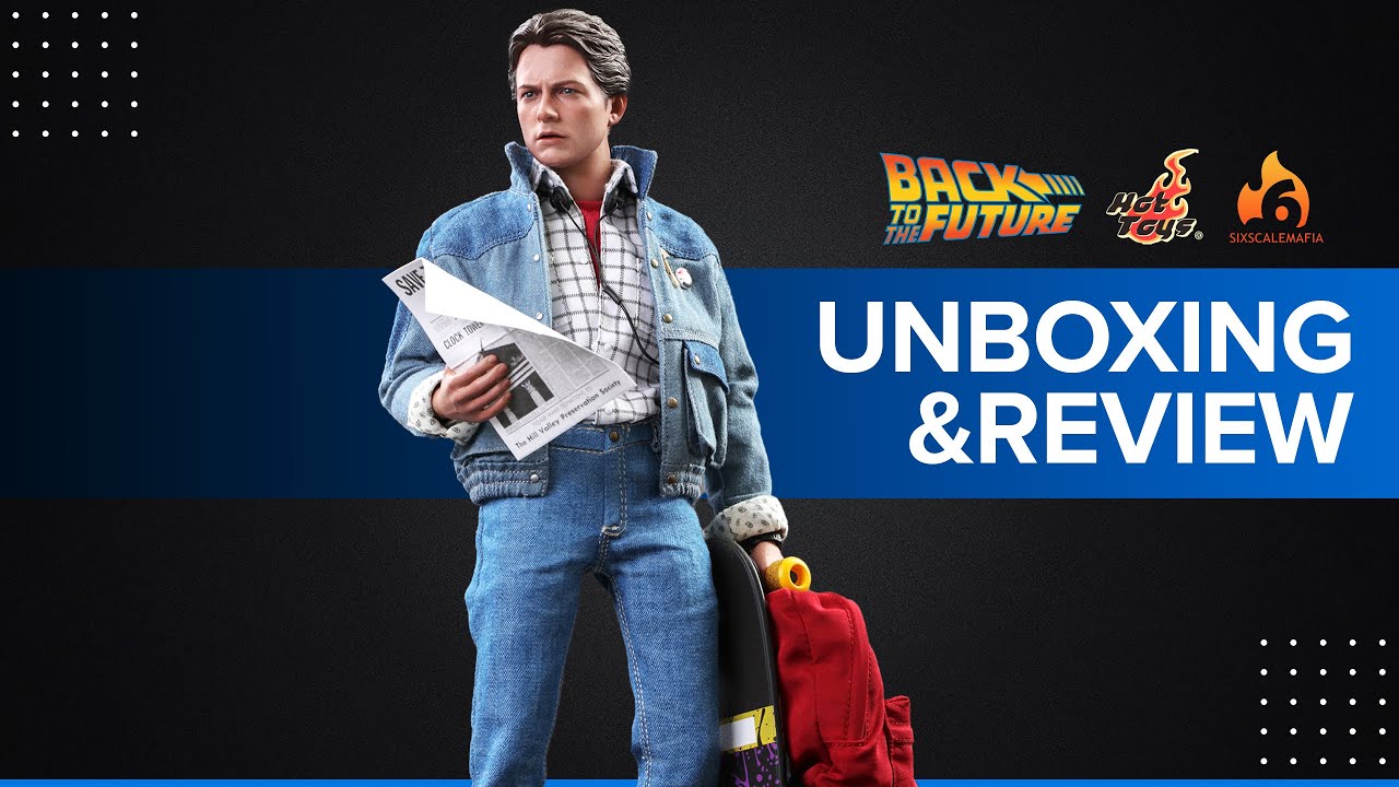 Hot Toys Back to the Future - Marty McFly - Unboxing and Review MMS573 ...