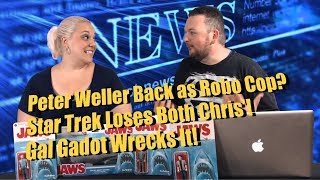 Poindexter Lounge NEWS: Peter Weller Back As Robo Cop? Trek Loses It's Chris'! Gadot Wrecks It!