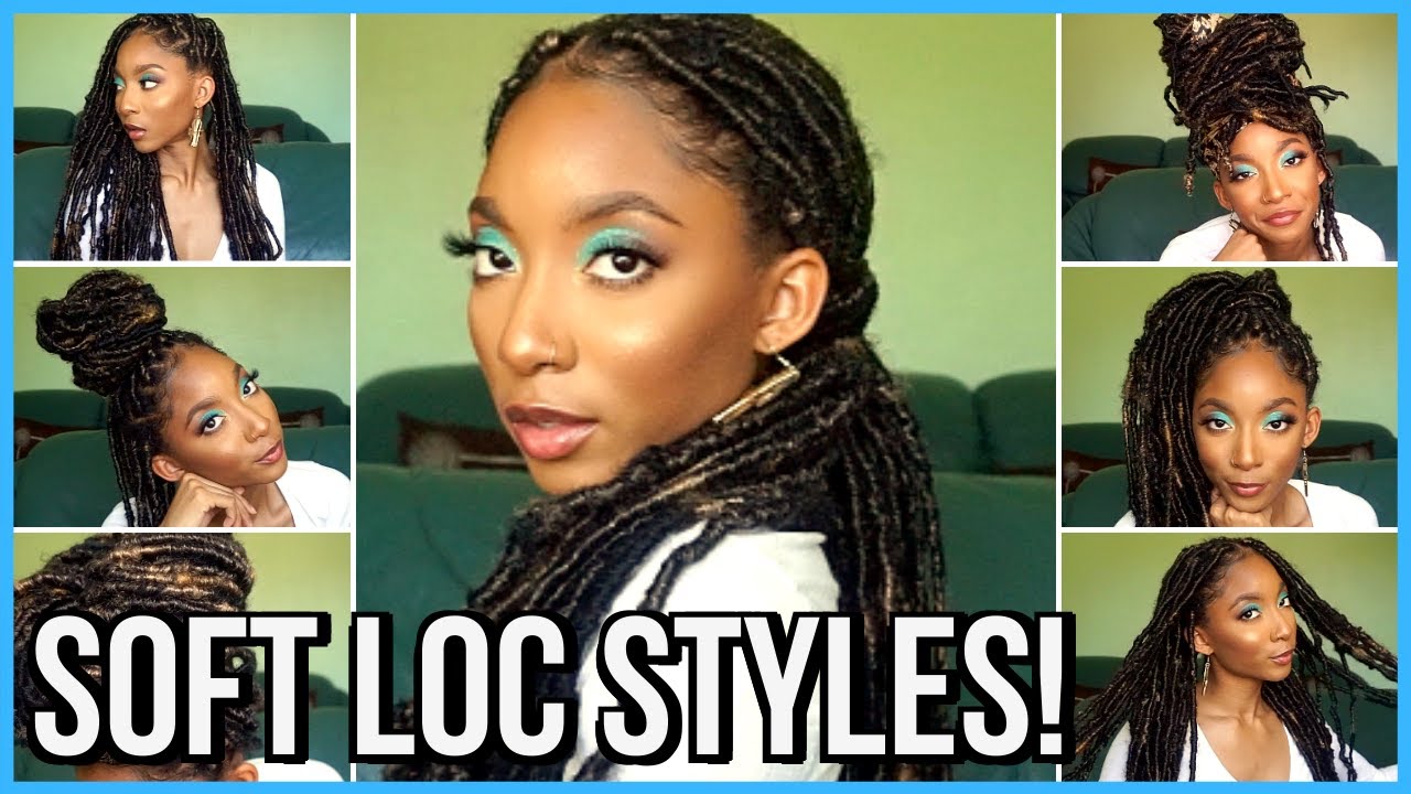 HOW TO STYLE 30” FAUX LOCS 8+ WAYS, QUICK & EASY