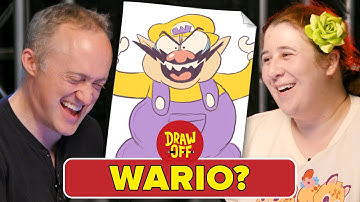 Animator Vs. Cartoonist Draw Nintendo Characters From Memory • Draw-Off