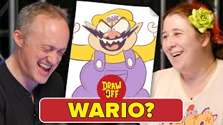 Animator Vs. Cartoonist Draw Nintendo Characters From Memory • DrawOff