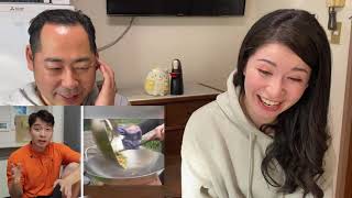 Uncle Roger Review GORDON RAMSAY Fried Rice \/ Japanese bilingual Reaction \/ English version.