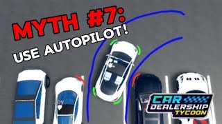 BUSTING MYTHS IN Car Dealership tycoon PT.1! | Mird CDT