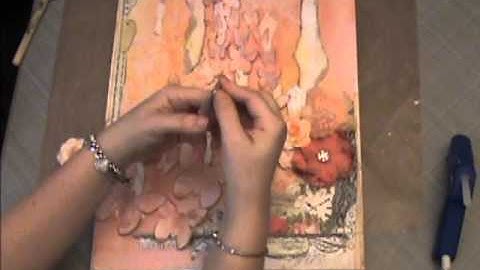 Inspirational Mixed Media Altered Canvas