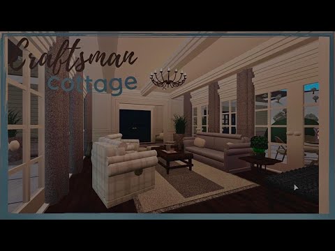 Craftsman Cottage Speed Build PART 2 I Welcome to Bloxburg