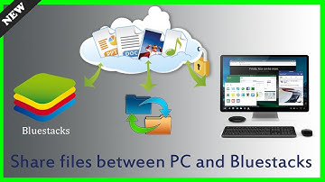 How to share files between PC and Bluestacks