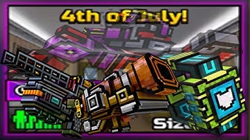 Pixel Gun 3D - 4th of July Brawl in a Nutshell ( ͡° ͜ʖ ͡°)