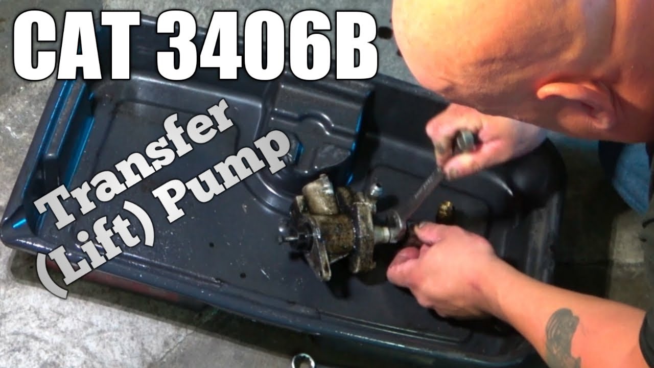 Caterpillar Fuel Transfer Pump Removal YouTube