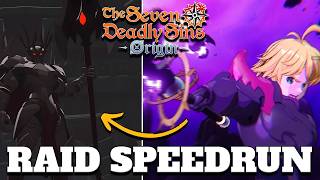 JE TENTE DE SPEEDRUN LE RAID AVEC MÉLIODAS !! LÉGER FLOP ? 7DS: ORIGIN