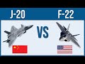 J20 mighty dragon vs f22 raptor  which would win