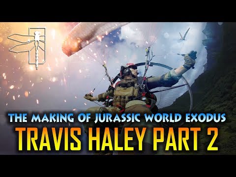 JURASSIC WORLD EXODUS BEHIND THE SCENES TRAVIS HALEY PART 2 - SPARTAN117GW