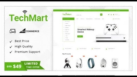 TechMart - Multipurpose Stencil BigCommerce Theme | Themeforest Templates