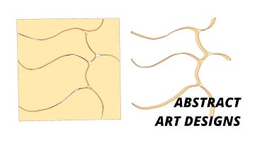 Abstract art designs patterns #2 Blender 2.8