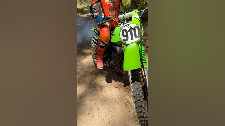 1979 KX250 Start Up / Walk Around