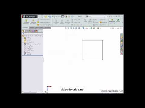 How to use the SOLIDWORKS interface #8  SOLIDWORKS tutorials (Beginners)