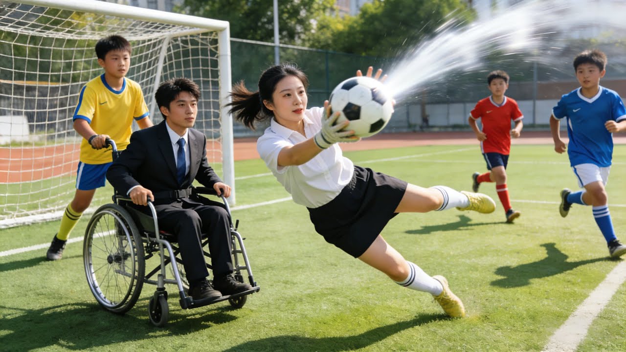Shocking! The New Maid Takes CEO to Play Football—She Doesn’t See Him as Disabled at All!