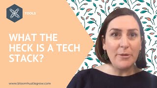 A Tech Stack? 🤷‍♀️ What is that? What Is A Tech Stack Shehackspurple