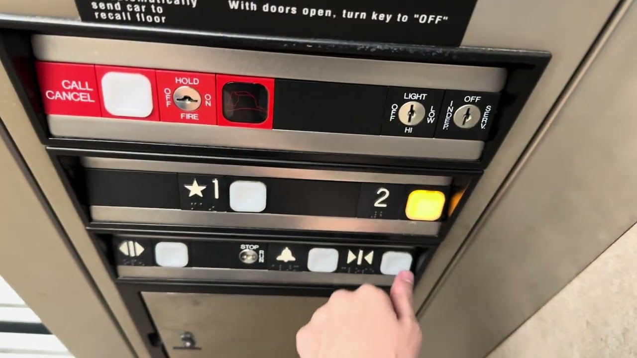 EPIC MOTOR! ThyssenDover Impulse Oildraulic Elevator @ 5731 Silverstone Rd - Colorado Springs CO