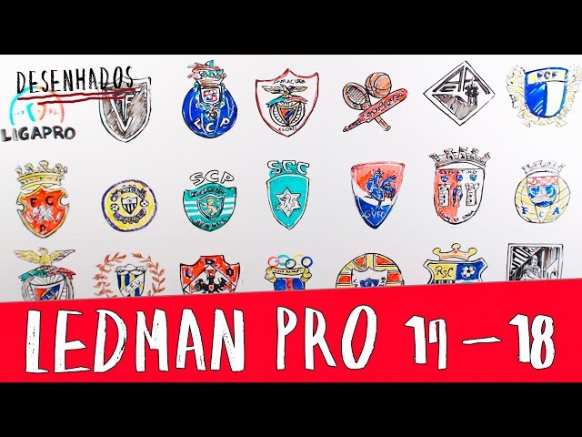 OS (SEGUNDOS) MAIORES CLUBES DE PORTUGAL!, LIGA LEDMAN PRO 2017-2018