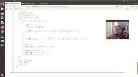 Multi Thread C++ example 2 concurrent loops