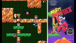 Mega Maker - Mighty Bomb Jack - NES- full game