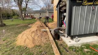 Installing Pex Tube & Connecting To An Outdoor Wood Furnace