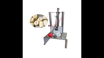 Manual industrial pineapple peeler corer slicer peeling slicing coring machine