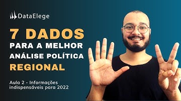 Eleições 2022 - 7 dados indispensáveis para sua análise política
