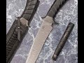 Knifemaking: Making damascus bowie kinfe