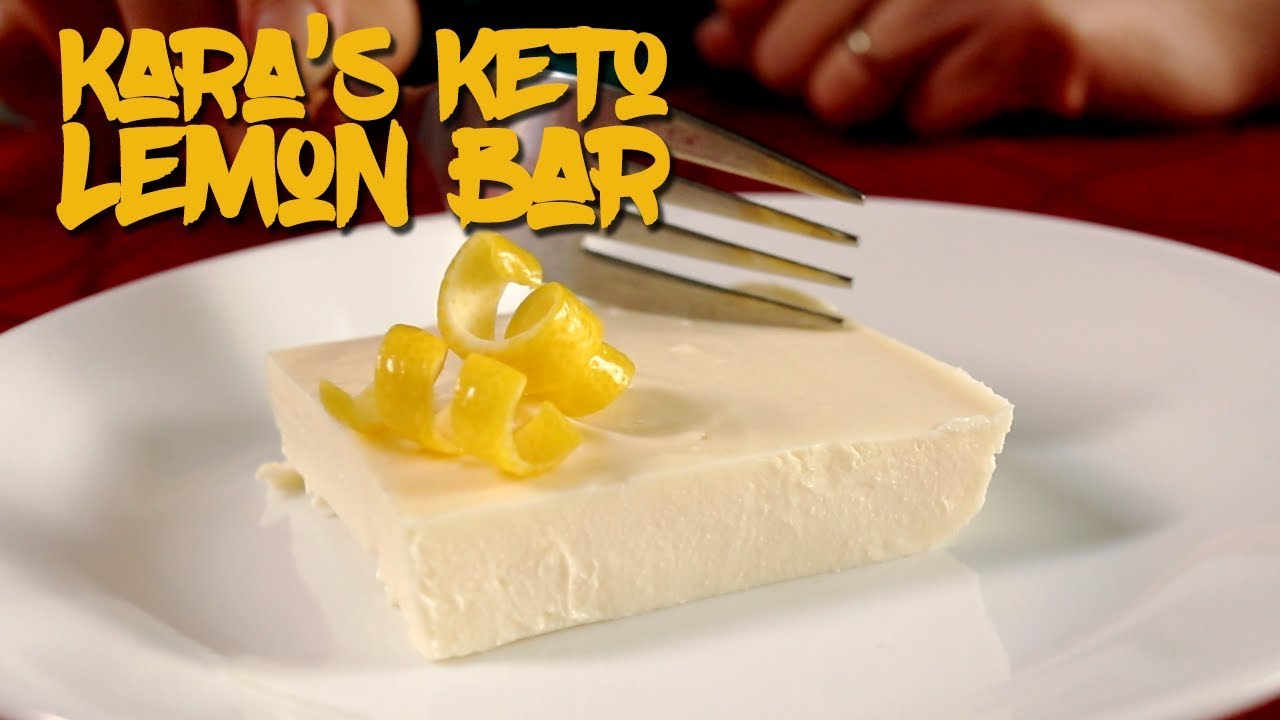Keto Lemon Square Recipe Easy Keto Dessert in 10 Minutes! YouTube