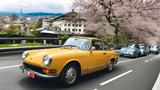 Spring Driving In Zürich City Switzerland🇨🇭SWITZERLAND Road Trip 🌸