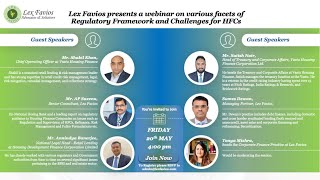 Webinar on various facts of the New Scale Based Regulatory  Framework for NBFCs/HFCs by Lex Favios